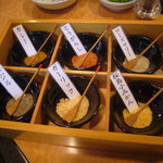 黒豚料理 寿庵 - 6種類の塩