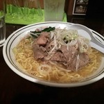 肉肉ラーメン 1/100人形町店 - 肉肉ラーメン中塩♪