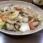 憩いの喰う感 麺恋 - 野菜炒め