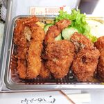 とんかつ　よしの - エビメンチ定食 1,000円 ※テイクアウト（とんかつ よしの）