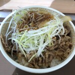 すき家 - 白髪葱牛丼