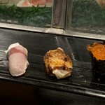 紫織寿し - しめ鯖　煮穴子