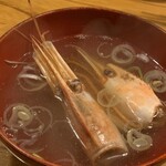 Shiorizushi - 有頭エビのお吸い物