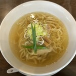 手打ち麺 やす田 - イリコ塩