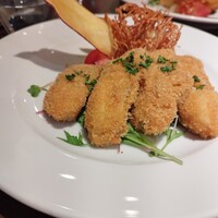 京洋食 まつもと - 牡蠣フライ