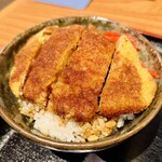 一寸亭 - ハーフカツ丼