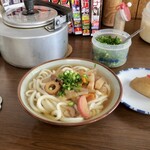 谷本うどん - しっぽく（大）、いなり寿司