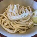 四方吉うどん - 麺アップ