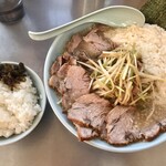 ラーメンショップ 新守谷店 - 半ライス¥100円も食べました(^^)