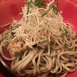 そばびより 朱月庵 - 納豆そば