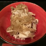 そばびより 朱月庵 - お通し