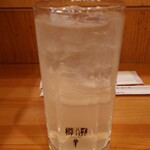 寿司屋 エイちゃん - グレープフルーツサワー　５００円
