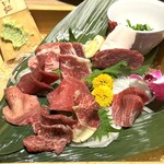 個室 馬刺し肉寿司 たてがみ - 