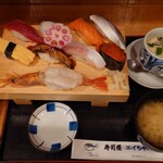 Sushiya Eichan - 上にぎり　１,６８０円