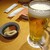 ぱたぱた家 - 料理写真:お通しとビール