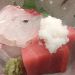 中善 - 明石の鯛、黒マグロ