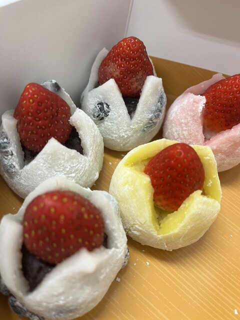 いちご大福専門店 ぽたぽたいちご - 東室蘭（大福）の写真