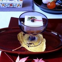足利伊萬里 - 白子豆腐　キャビア添え 2013.11