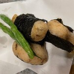 Saketo Sakana Oota - 自然薯の磯部揚げ