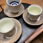 里湯昔話・雄山荘 - 利酒セット