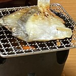 里湯昔話・雄山荘 - カレイは自分で焼きます