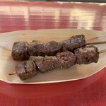 団五郎茶屋 - 味付けはシンプルに塩。牛肉には一番ですネ♪