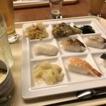 ホテル湯西川 - 2回目、寿司と舞茸ばかり