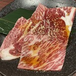 牛角 - 黒毛和牛特選ロース　1078円