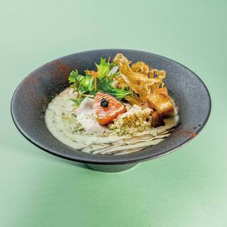 We have salmon Ramen that will be available for the first time at our store!
