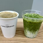 CAFE BRICCO - ほうじ茶ラテ®️ HOT ＆ 抹茶ラテ®️ ICE