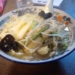 彩華 - 塩野菜ラーメン890円