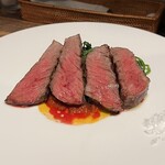 マカウダ - 和牛ランプ肉ソテー