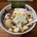 ちかみちらーめん - 醤油らーめん平打ち麺スペシャル 1300円