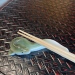 豊島鰻寮 一月庵 - うなぎ　箸置き