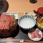 古民家焼肉 古登里 - 銘柄牛のひつまぶし(肉増し)