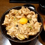 伝説のすた丼屋 - すた丼並盛り