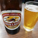 みやこ食堂 - ラガービール