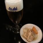 庄司 - 小ビール、お通し