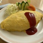 カフェレストランパセリ - オムライスセット 980円