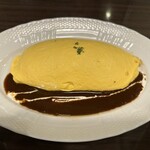 Saron Tamago To Watashi - チーズインオムライス1050円