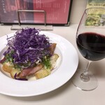 麺とワイン 夜鳴ラーメン いとうや - シーザーサラダ