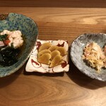 鮨処いちい - 日本酒でチビチビいきたいセットw