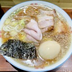 Ooimachi Tachigui Chuukasoba Irikoya - 「いりこ(淡口)(950円)+味玉(150円)」です