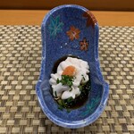 Sushi Tatsu - 上にぎり　先付け　鱈の白子
