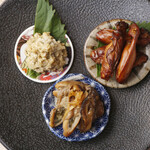 立川 牡蠣basara - 牡蠣の珍味盛り