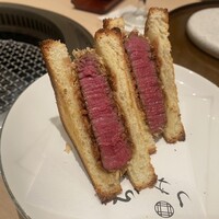 銀座 ちかみつ 並木通り - 厳選ヒレ肉のブリオッシュサンド