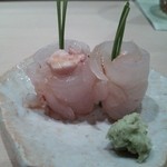匠　達広 - カワハギ・・肝を添えて。。