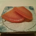 匠　達広 - カラスミ。。うんまい