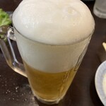 手づくり料理 えい八 - 生ビール380円