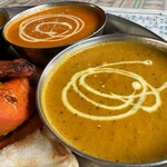 ドルガ・マハル - シーフードカレー